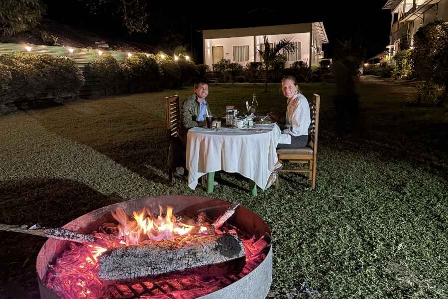 American guests at Jungleciti House Kaziranga